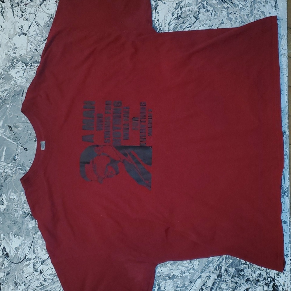 Malcolm X mens graphic tee